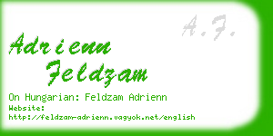 adrienn feldzam business card